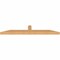 Ekena Millwork Portland Smooth Timber Gable Bracket, Western Red Cedar, 96"W x 16"H x 5 1/2"D x 5 1/2"F, 4/12 Pitch GBW096X16X0606POR00SWR - alternate 3